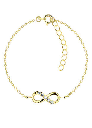 Sterling Silver Infinity Bracelet