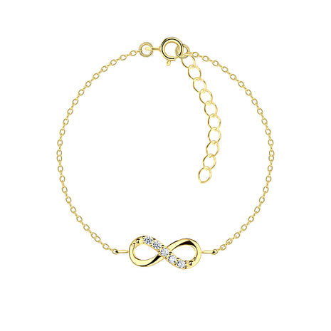 Sterling Silver Infinity Bracelet