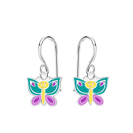 Sterling Silver Butterfly Earrings
