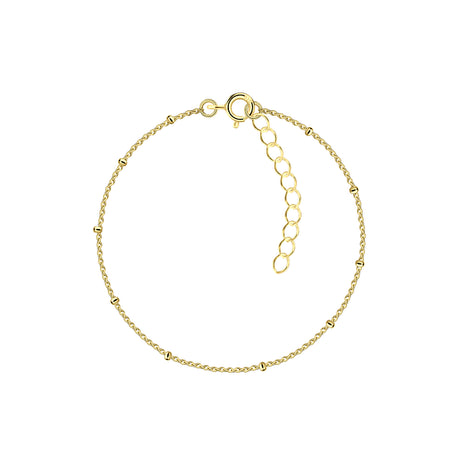 19cm Sterling Silver Satellite Bracelet With Extension