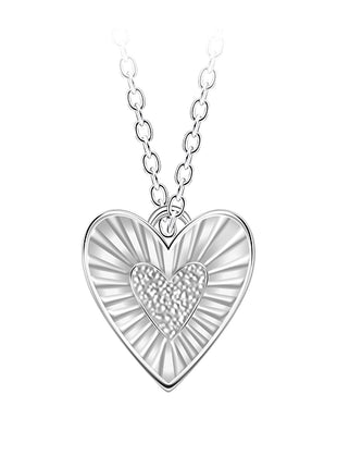 Sterling Silver Heart Necklace