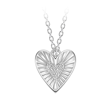 Sterling Silver Heart Necklace