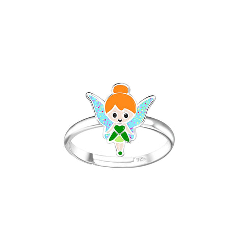 Sterling Silver Fairy Adjustable Ring