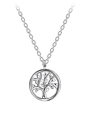 Sterling Silver Tree Of Life Necklace
