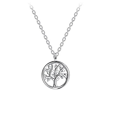 Sterling Silver Tree Of Life Necklace