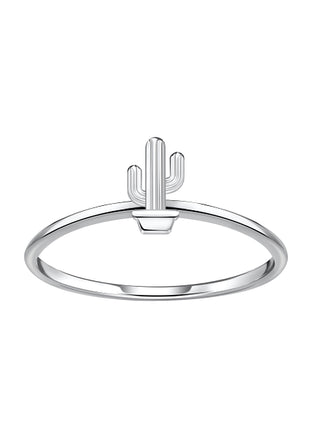 Sterling Silver Cactus Ring