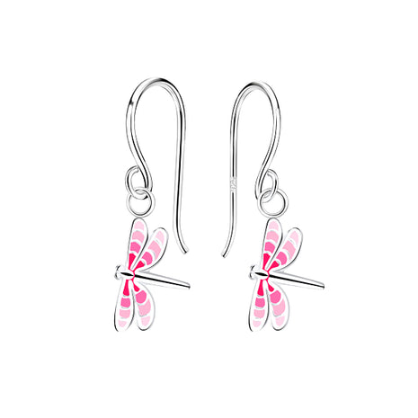 Sterling Silver Dragonfly Earrings