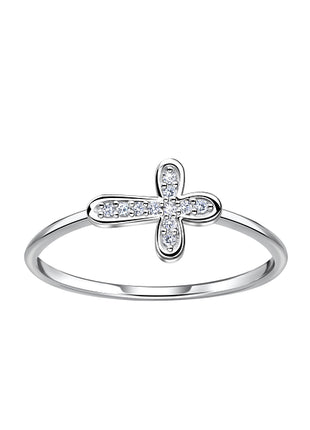 Sterling Silver Cross Ring