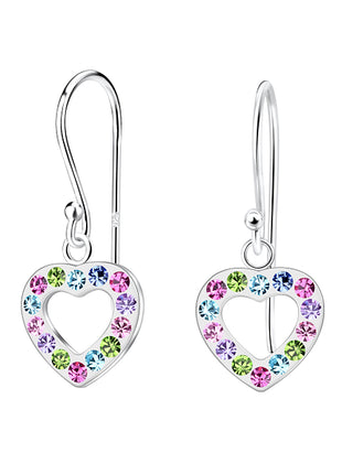 Sterling Silver Heart Earrings