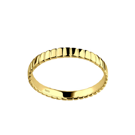 Sterling Silver Patterned Ring