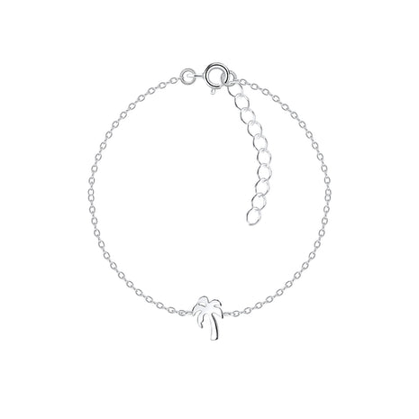 Sterling Silver Palm Tree Bracelet