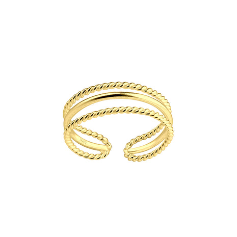 Sterling Silver Twisted Toe Ring
