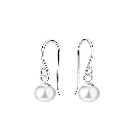 6mm Fresh Water Pearl Sterling Silver Earrings