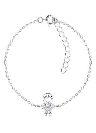 Sterling Silver Boy Bracelet
