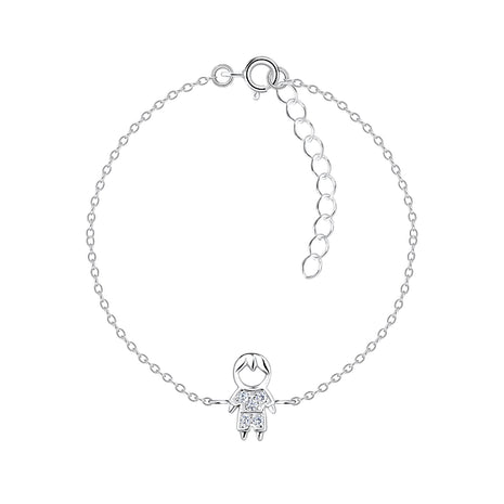 Sterling Silver Boy Bracelet