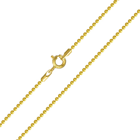 35cm Sterling Silver Ball Chain