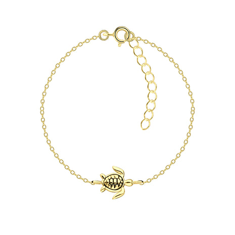 Sterling Silver Turtle Bracelet