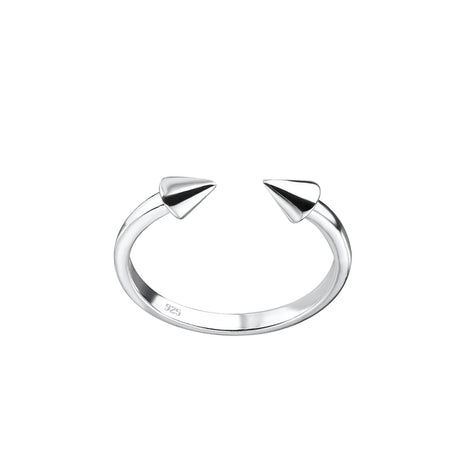 Sterling Silver Opened Toe Ring