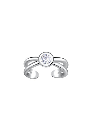 Sterling Silver Cross Ear Cuff