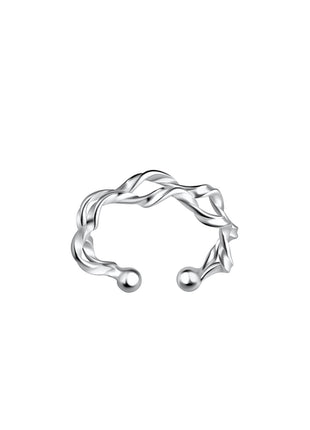 Sterling Silver Twisted Ear Cuff
