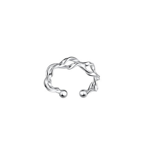 Sterling Silver Twisted Ear Cuff