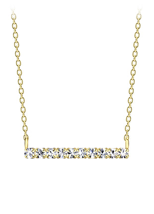 Sterling Silver Bar Necklace