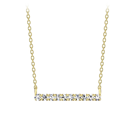 Sterling Silver Bar Necklace