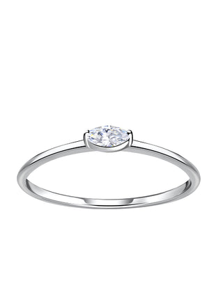 Sterling Silver Geometric Ring