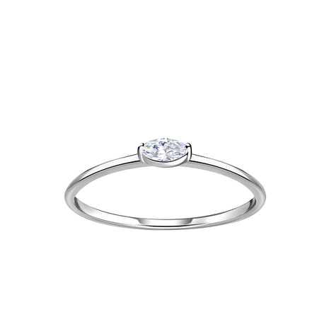 Sterling Silver Geometric Ring