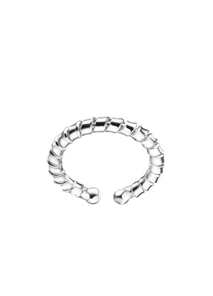 Sterling Silver Patterned Ear Cuff