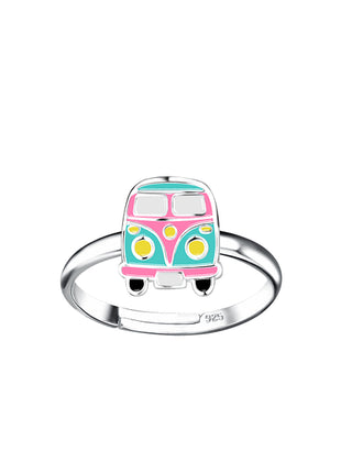 Sterling Silver Van Adjustable Ring