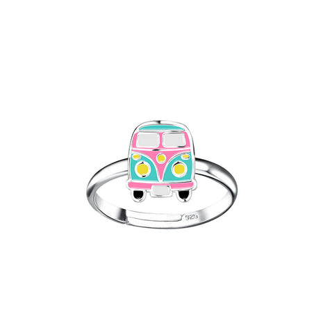 Sterling Silver Van Adjustable Ring