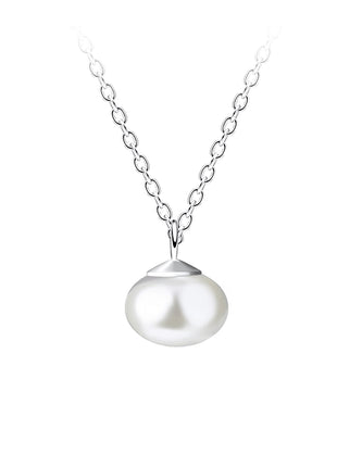 6mm Fresh Water Pearl Sterling Silver Necklace