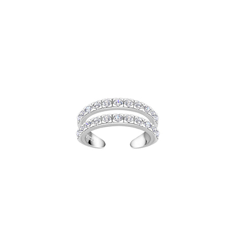 Sterling Silver Double Line Ear Cuff
