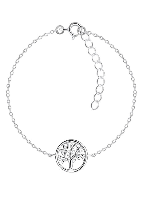 Sterling Silver Tree Of Life Bracelet