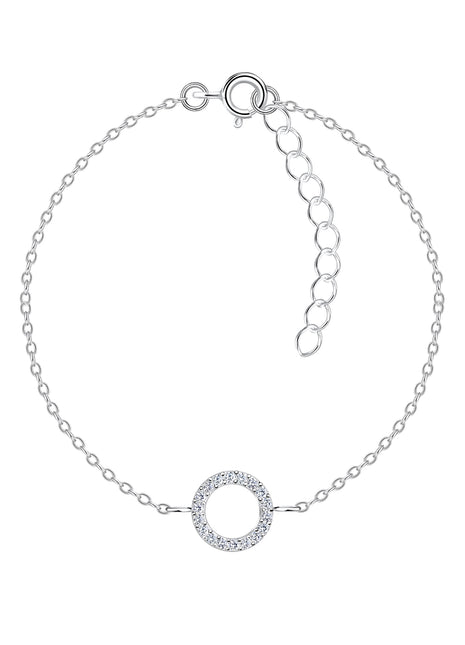 Sterling Silver Circle Bracelet