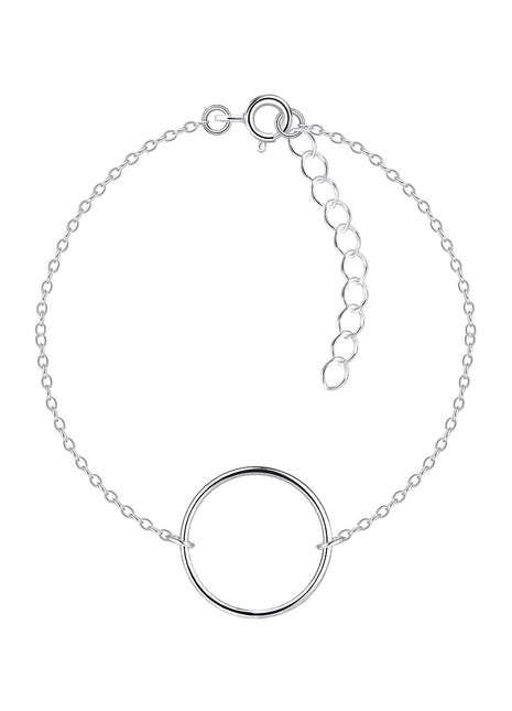 Sterling Silver Circle Bracelet