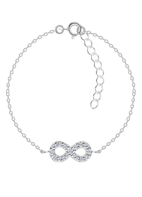 Sterling Silver Infinity Bracelet