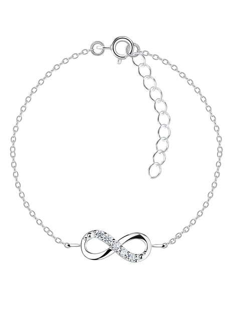 Sterling Silver Infinity Bracelet
