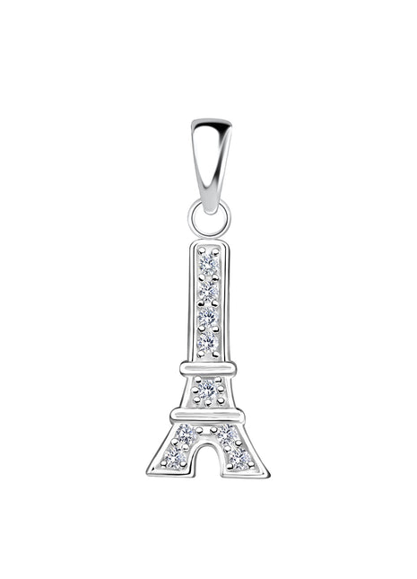 Sterling Silver Eiffel Tower Pendant
