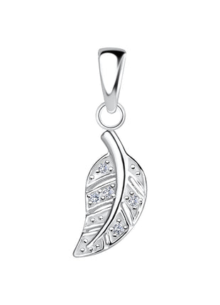 Sterling Silver Leaf Pendant