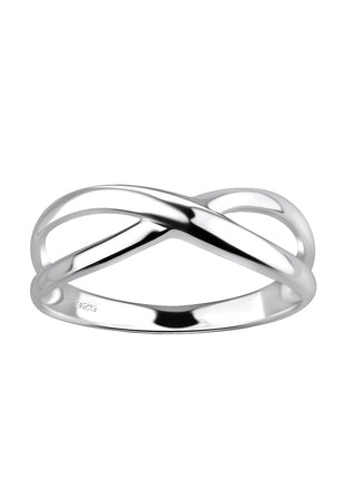 Sterling Silver Twisted Ring