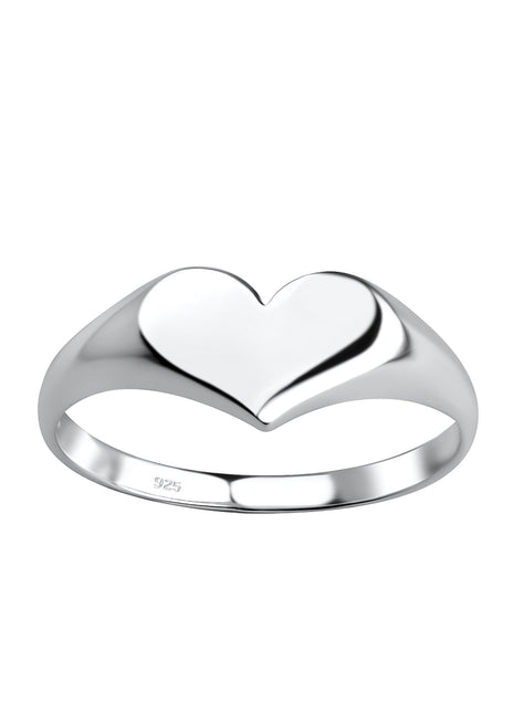 Sterling Silver Heart Ring