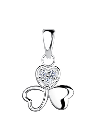 Sterling Silver Shamrock Pendant