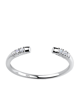 Sterling Silver Opened Ring