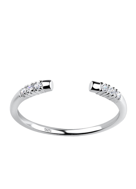 Sterling Silver Opened Ring