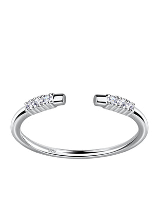 Sterling Silver Opened Ring