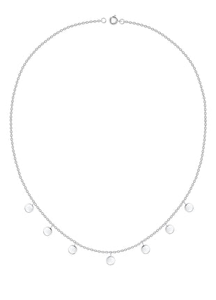 Sterling Silver Round Necklace