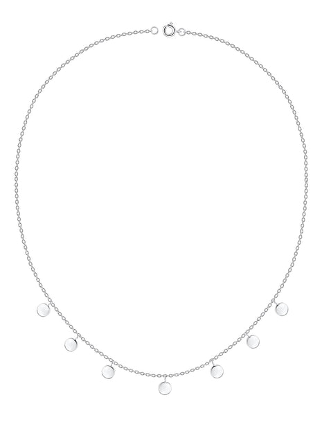 Sterling Silver Round Necklace