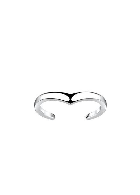 Sterling Silver Chevron Ear Cuff